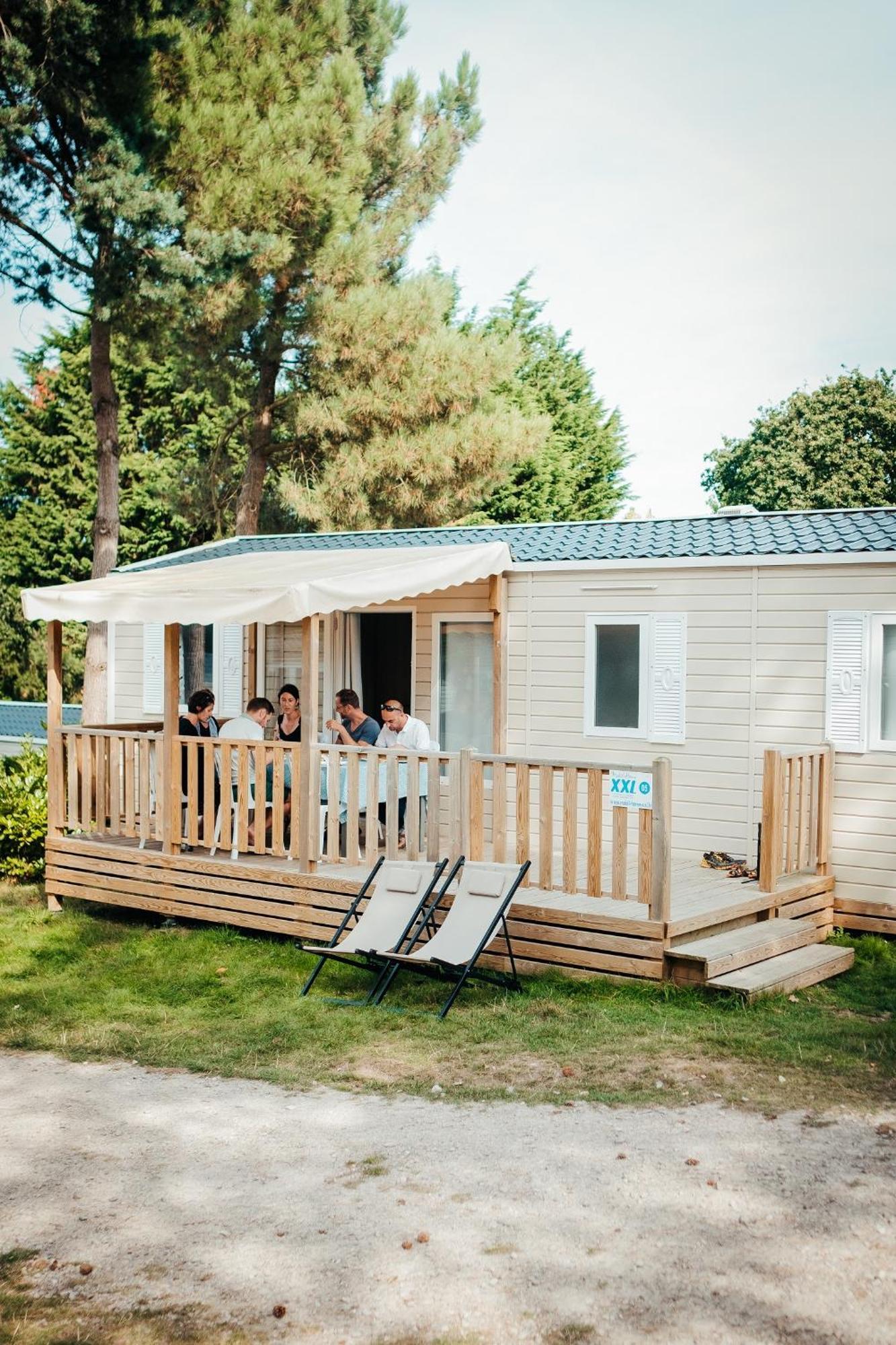 Mobil Home Xxl 4 Chambres - Medrose Camping Saint-Thomé Exterior foto